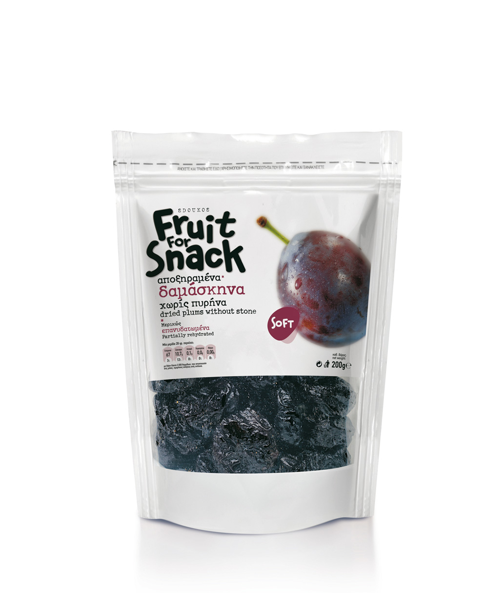 DRIED PLUMS PARTIALLY REHYDRATED “FRUIT FOR SNACK” 200g